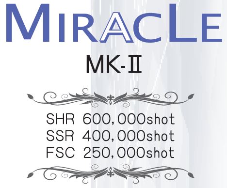 MIRACLE MK-2 高速連射脱毛機 SHR フェイシャルマシン